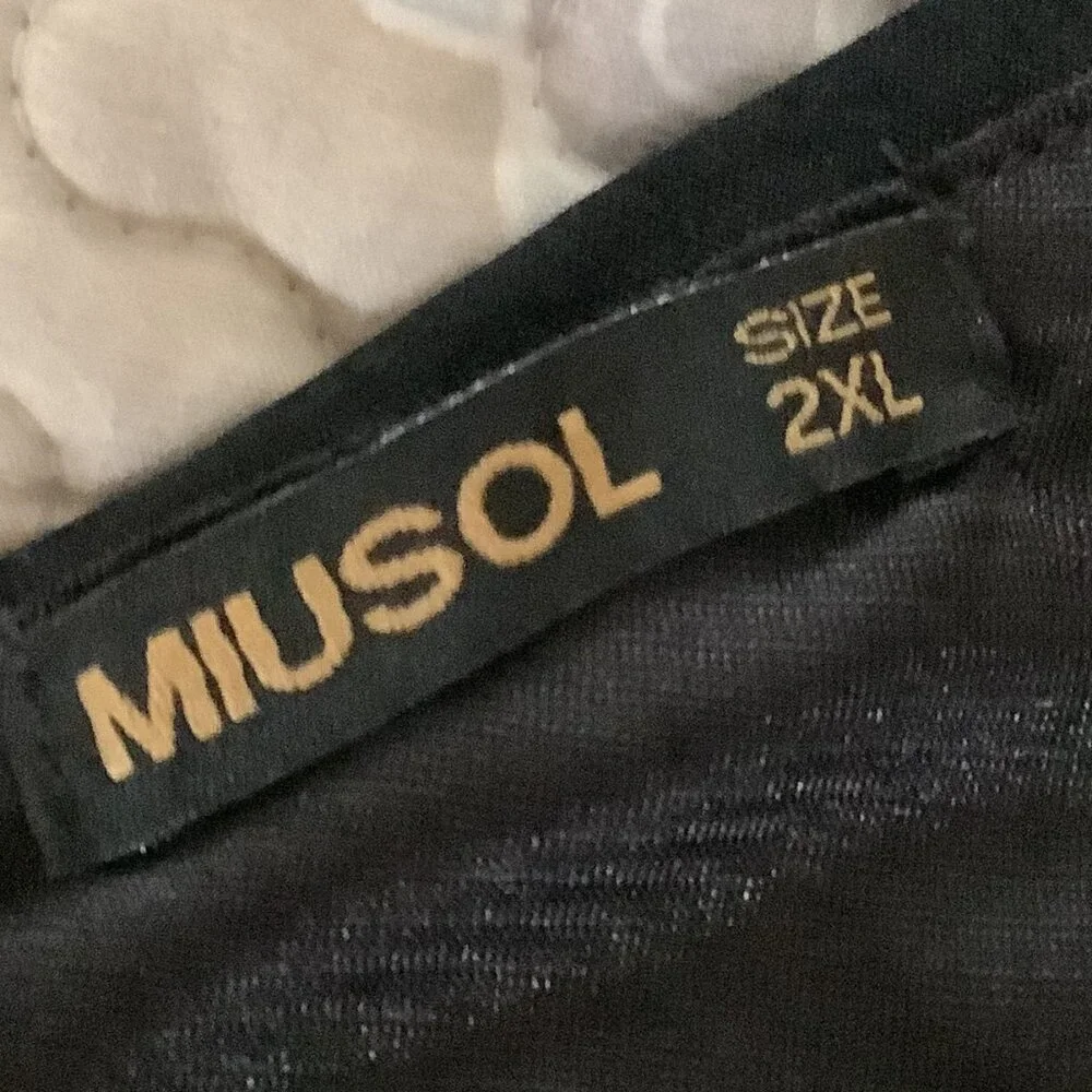 EUC Miusol Sleeveless Black Dress Size: 2XL - Picture 7 of 8